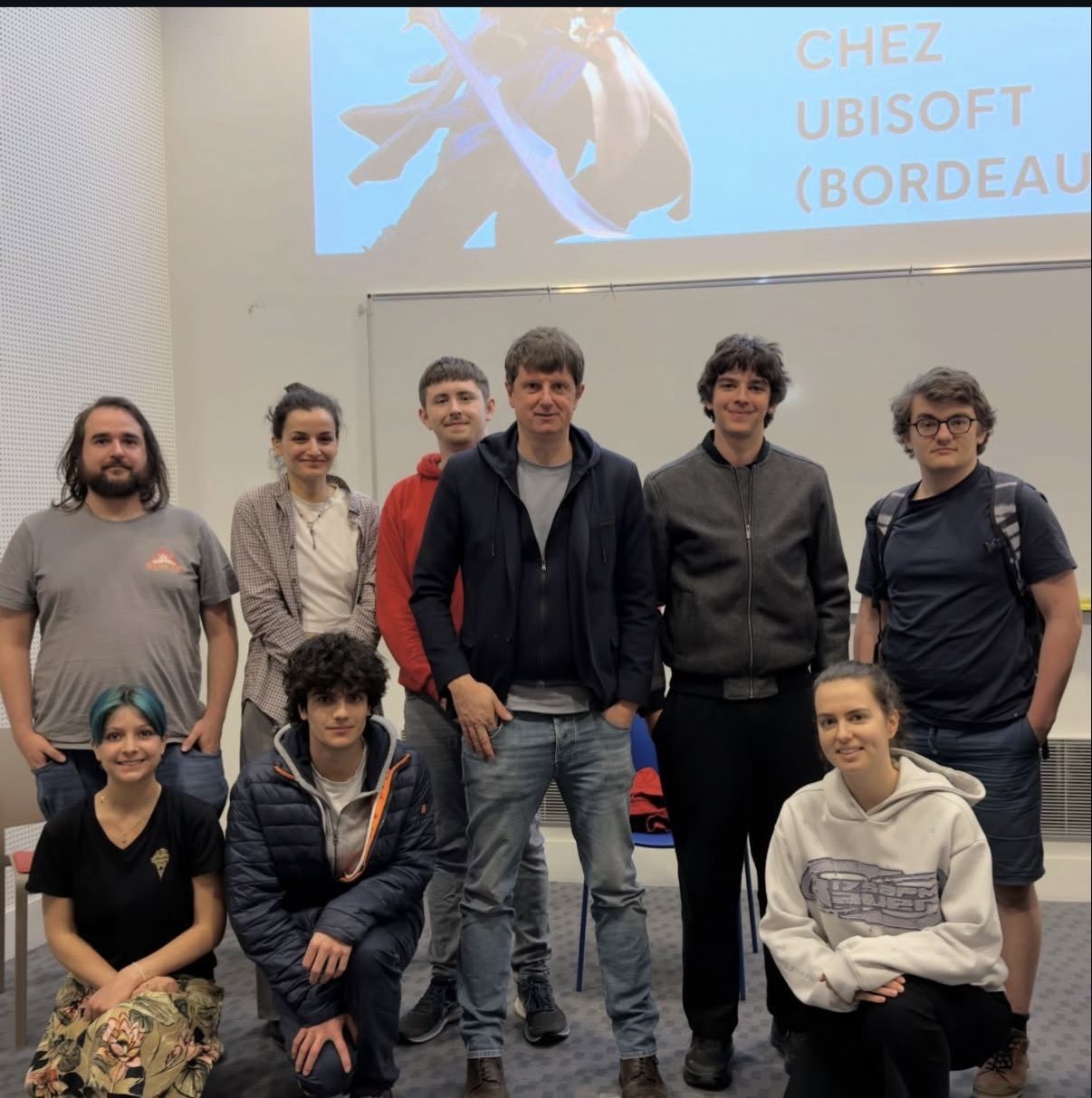 Retour conférence : Les coulisses d’un grand studio de jeu vidéo avec Ubisoft Bordeaux